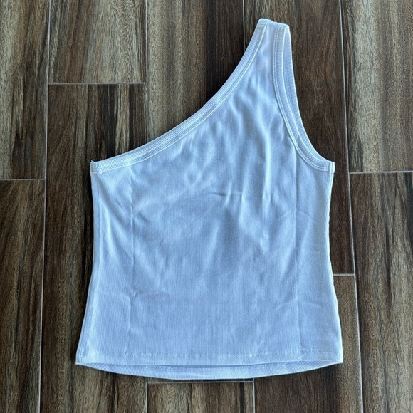 NWT Pilcro Ribbed One Shoulder Top - Picture 12 of 14